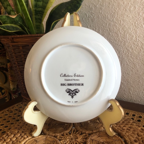 Norman Rockwell "Big Brother" Limited Series Collector's Porcelain Plate - Picture 7 of 10